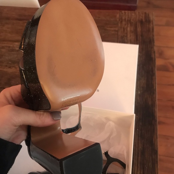 Marc Jacobs Platform Chunky Black Heels - Picture 4 of 5